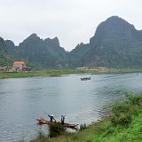 Phong Nha  Phong Nha area is in the middle of lush carst mountains and green fields - stunningly beautiful. The place has become famous for several huge and beautiful caves, some of which have only been discovered in the last decade. As a consequence, the place is being heavily developed - this will be a hotspot on the tourist map of Vietnam for sure...